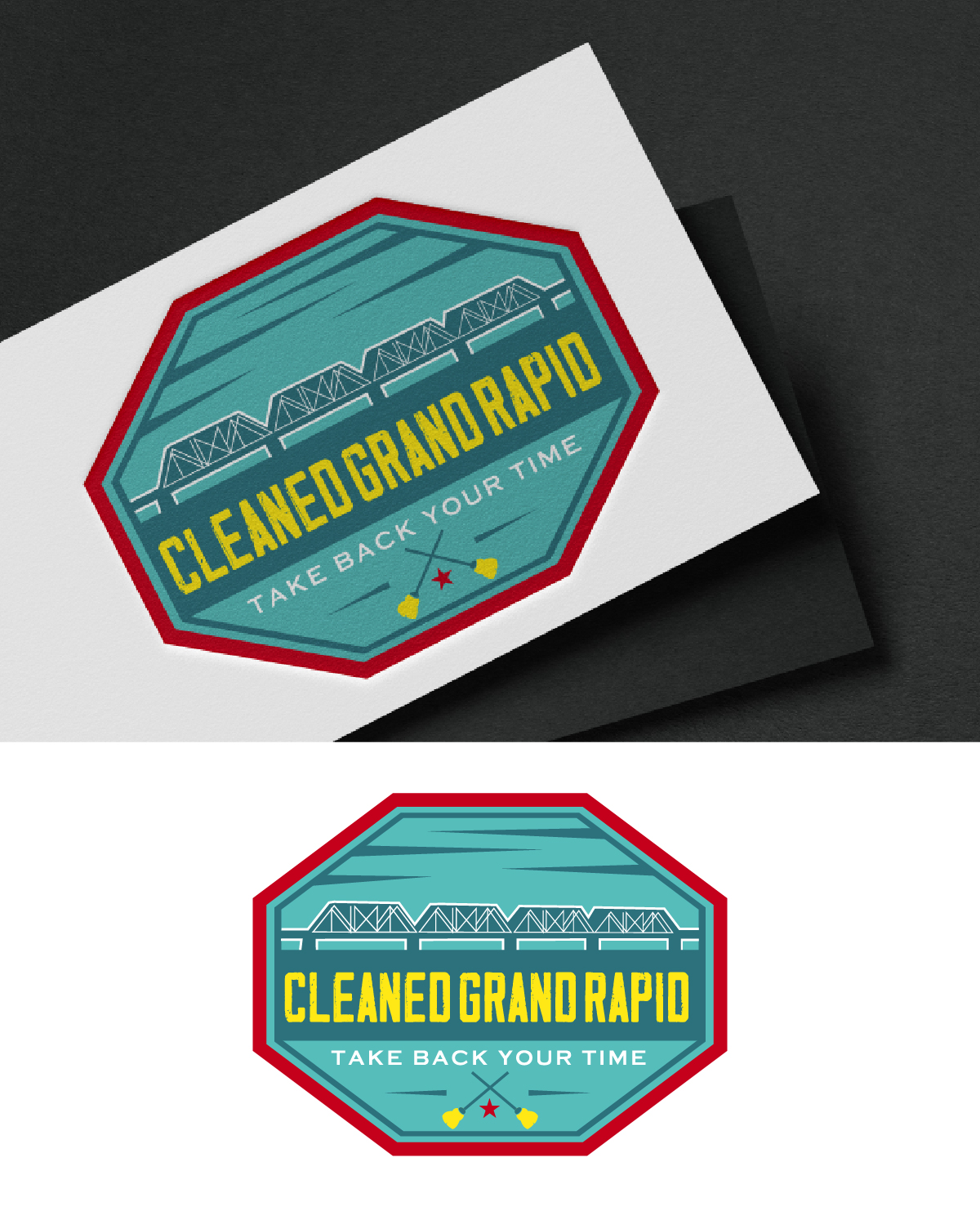Logo-Design von Loknath für Cleaned Grand Rapids | Design #34465624