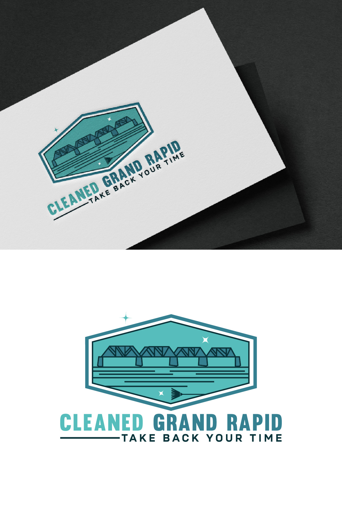Logo-Design von Loknath für Cleaned Grand Rapids | Design #34465625