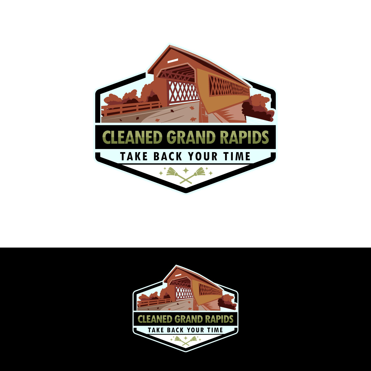 Logo Design by chris Ray for Cleaned Grand Rapids | Design #34462801