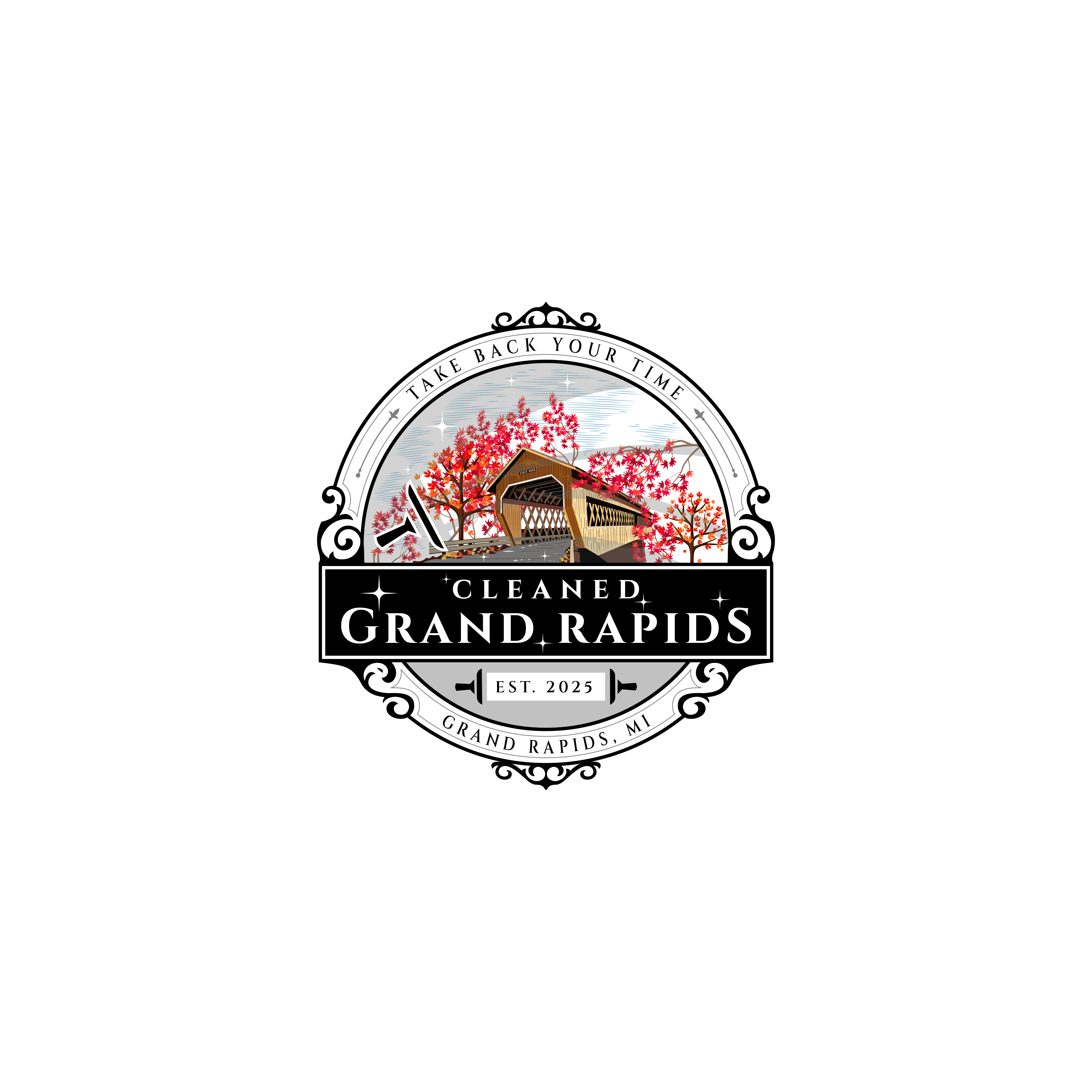 Logo Design by TDAC for Cleaned Grand Rapids | Design #34473298