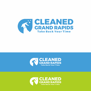 Logo Design by Nakumi for Cleaned Grand Rapids | Design: #34523911