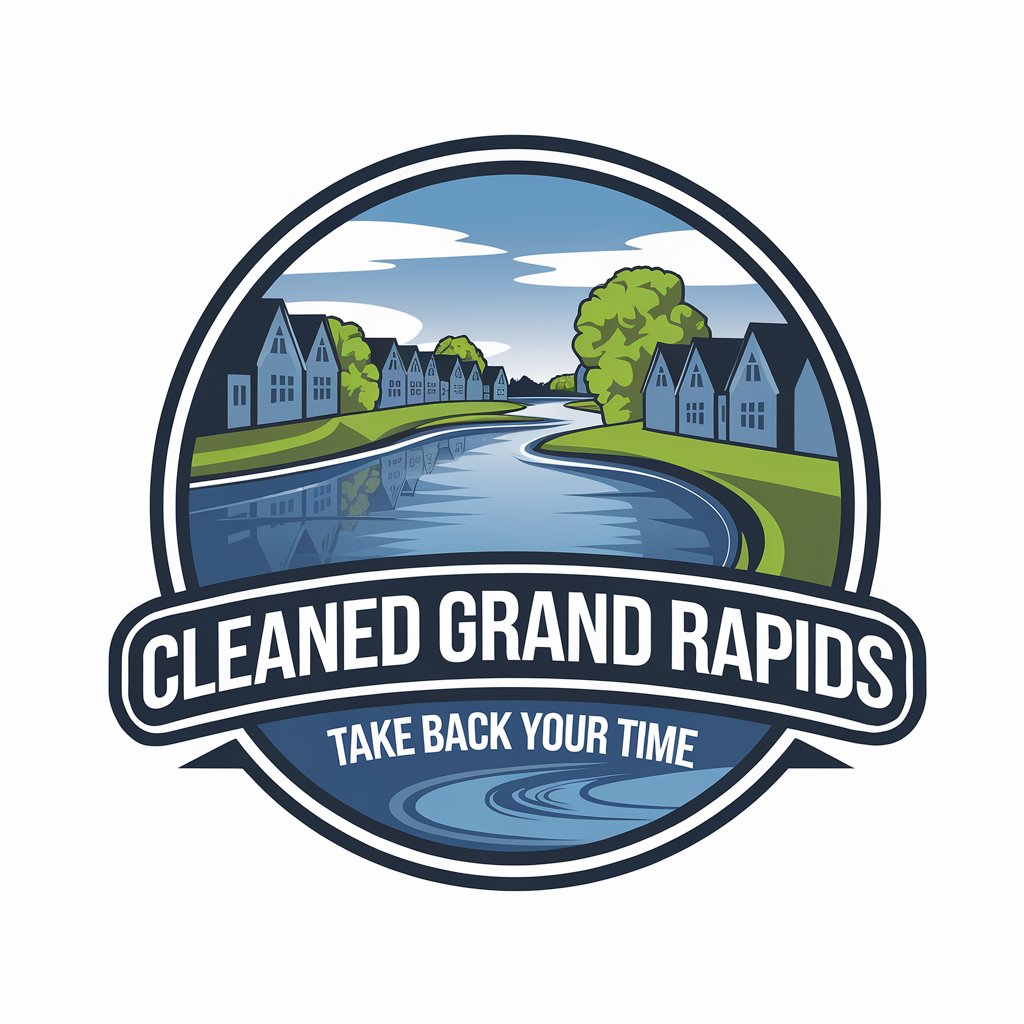 Logo Design by Olivia Marie Smith for Cleaned Grand Rapids | Design #34477946
