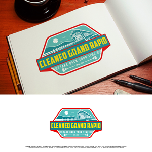 Logo Design by fly  design for Cleaned Grand Rapids | Design: #34465467