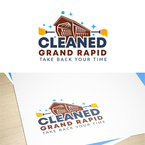 Logo Design by fly  design for Cleaned Grand Rapids | Design: #34465902