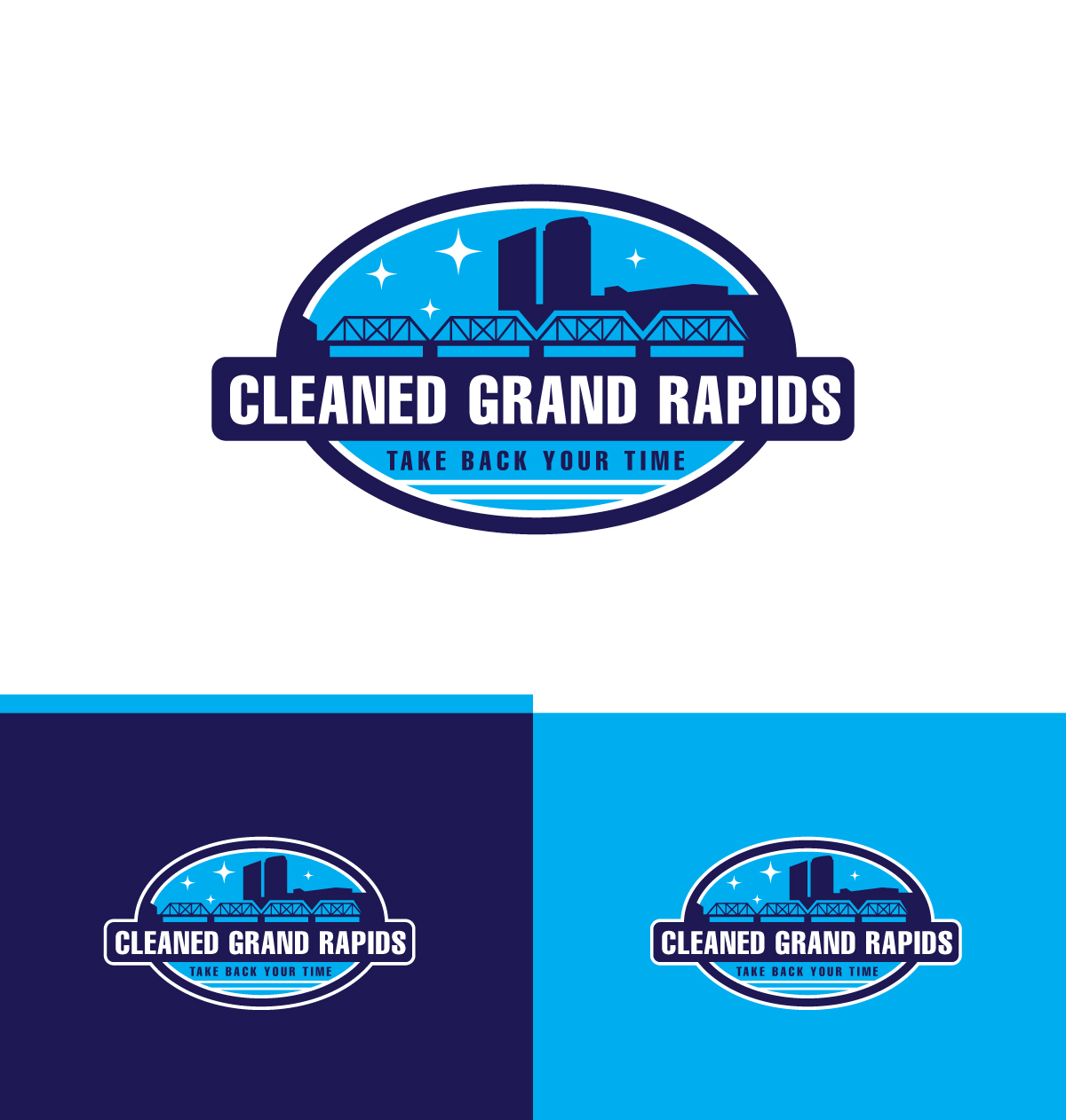 Logo Design by creativepix for Cleaned Grand Rapids | Design #34463061