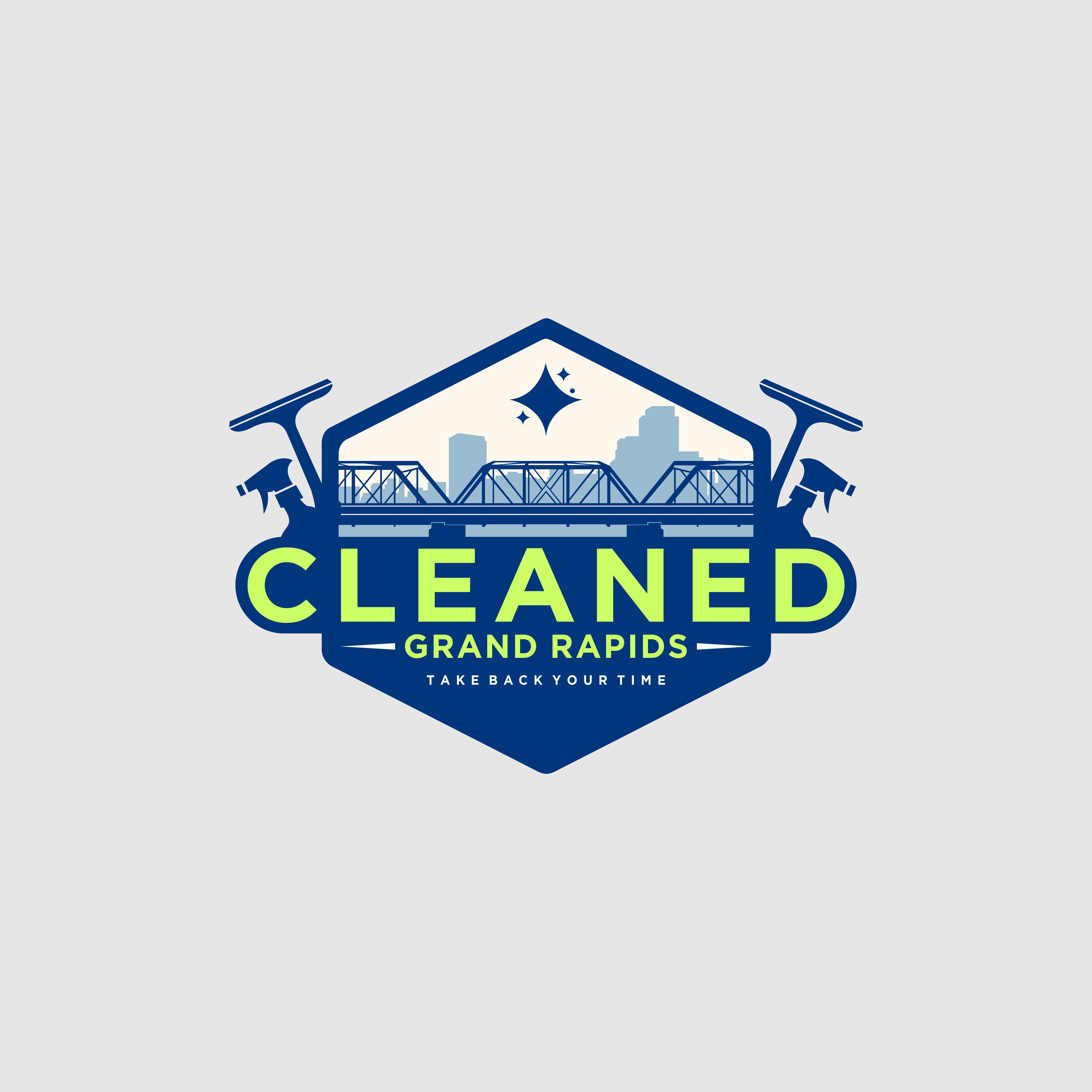 Logo Design by Manggalaraja for Cleaned Grand Rapids | Design #34481064