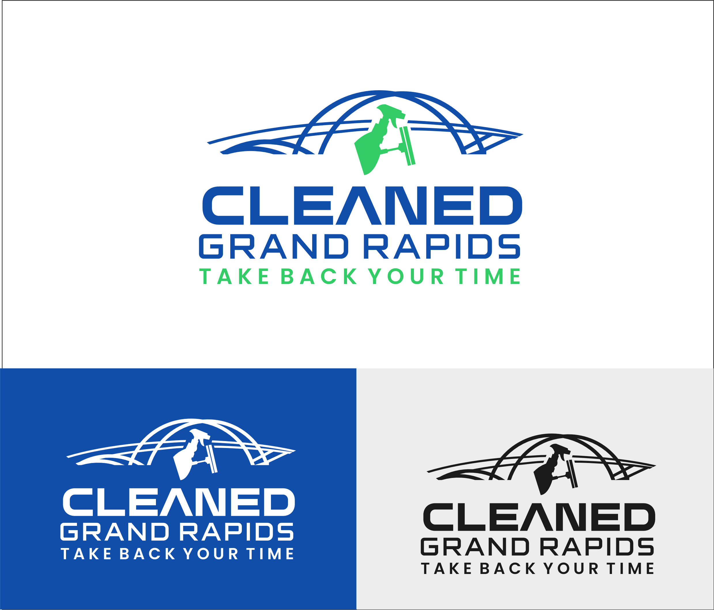 Logo Design by Udaya G for Cleaned Grand Rapids | Design #34516315