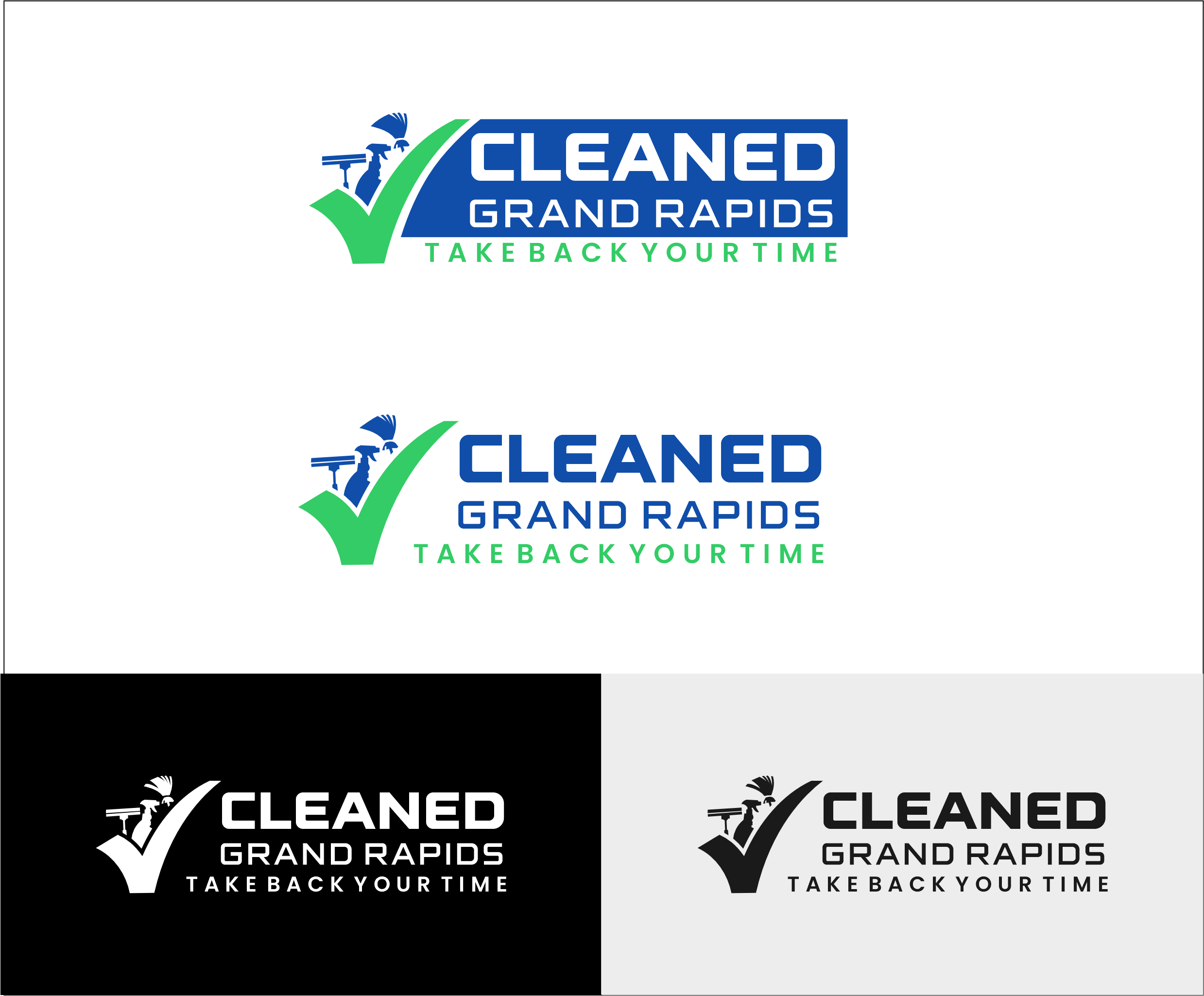 Logo Design by Udaya G for Cleaned Grand Rapids | Design #34516316