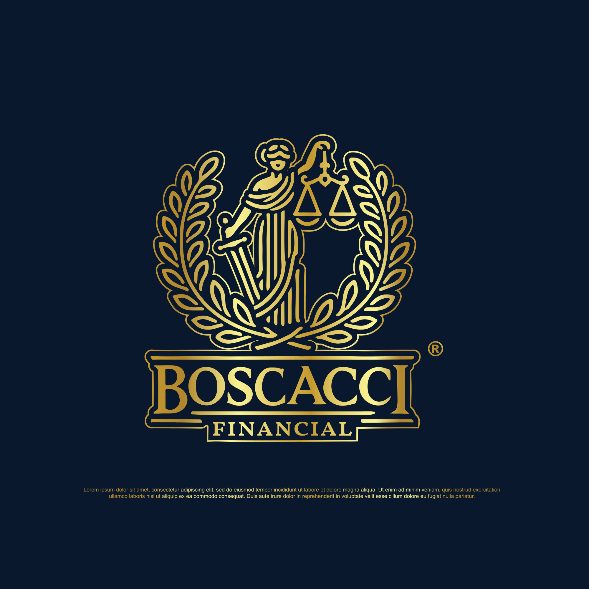 Logo Design by Jelena B for Boscacci Financial | Design #34465816