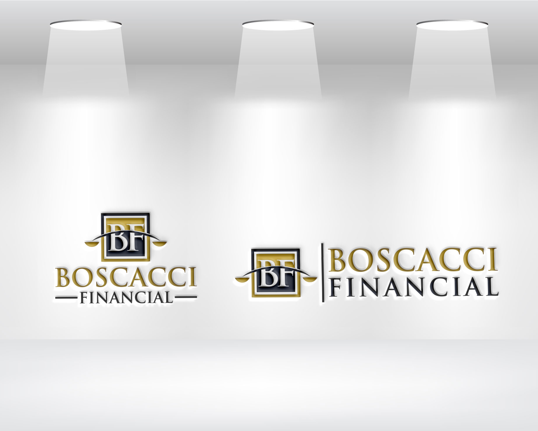 Diseño de Logo por Daniel Khan para Boscacci Financial | Diseño #34464404