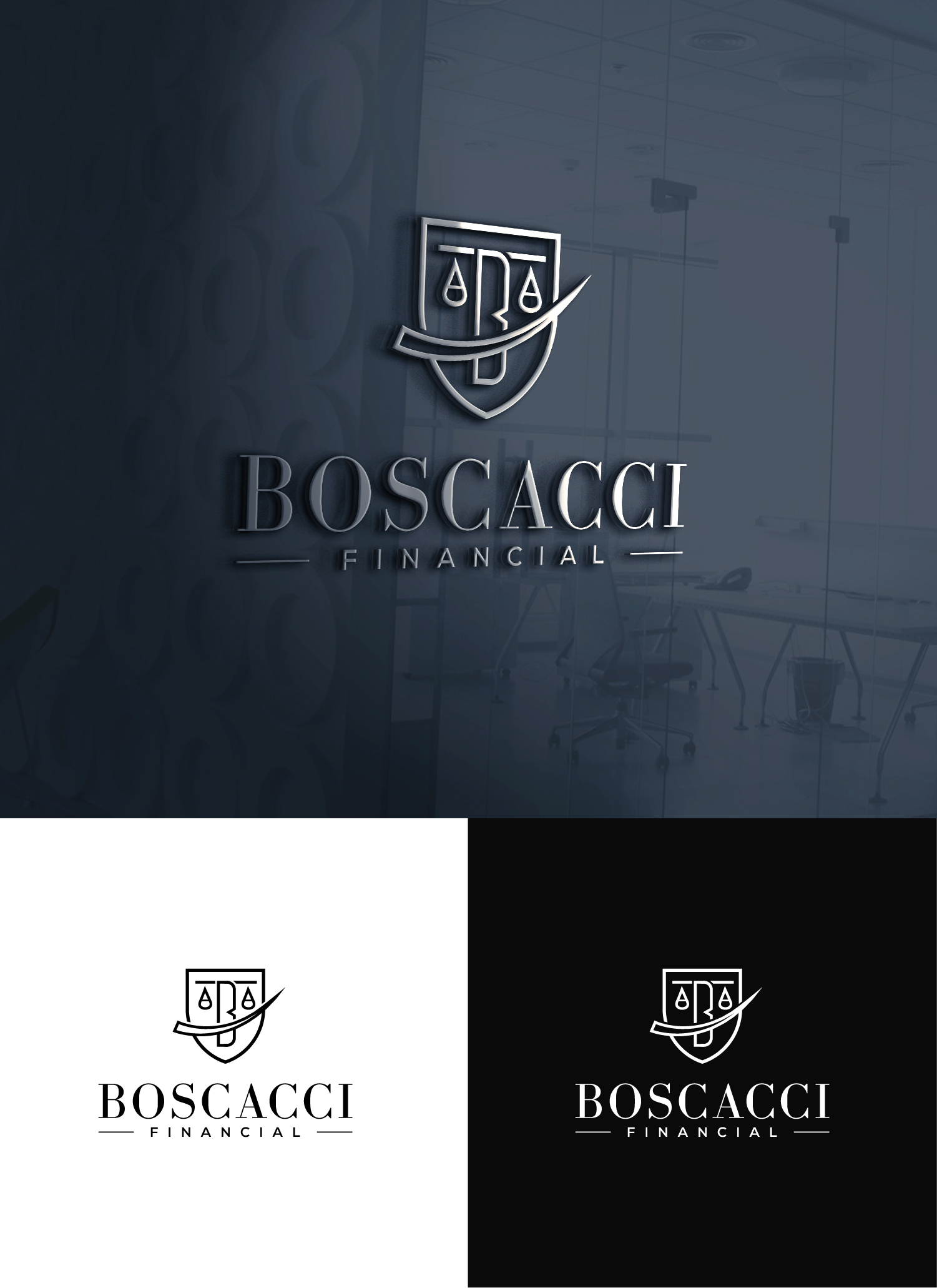 Logo Design by S.H Designs for Boscacci Financial | Design #34511877