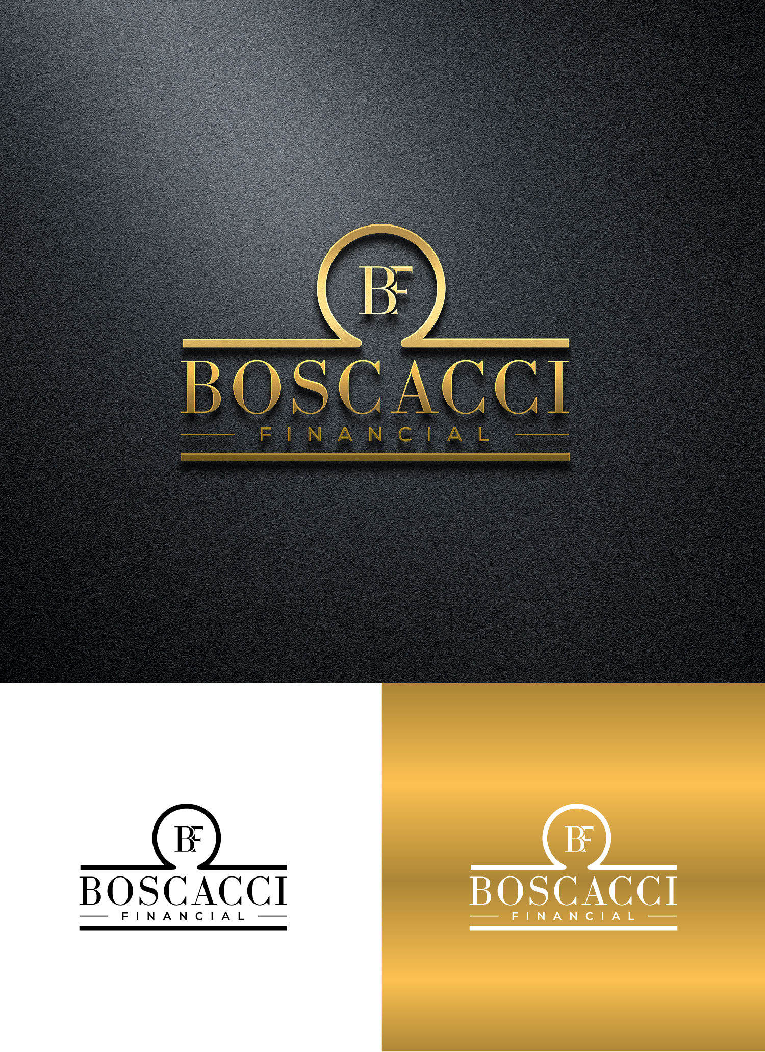 Diseño de Logo por S.H Designs para Boscacci Financial | Diseño #34550063