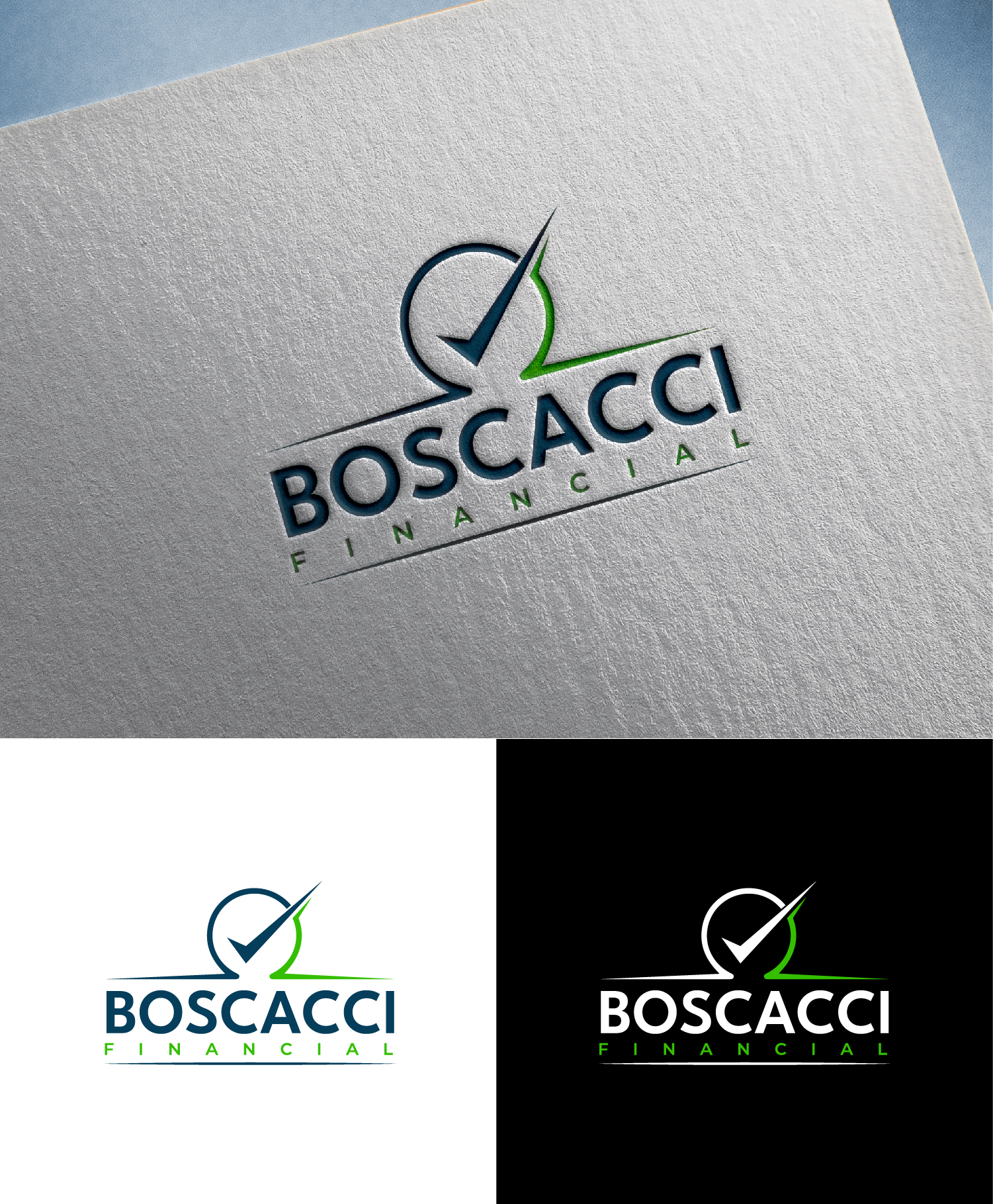 Diseño de Logo por S.H Designs para Boscacci Financial | Diseño #34551098
