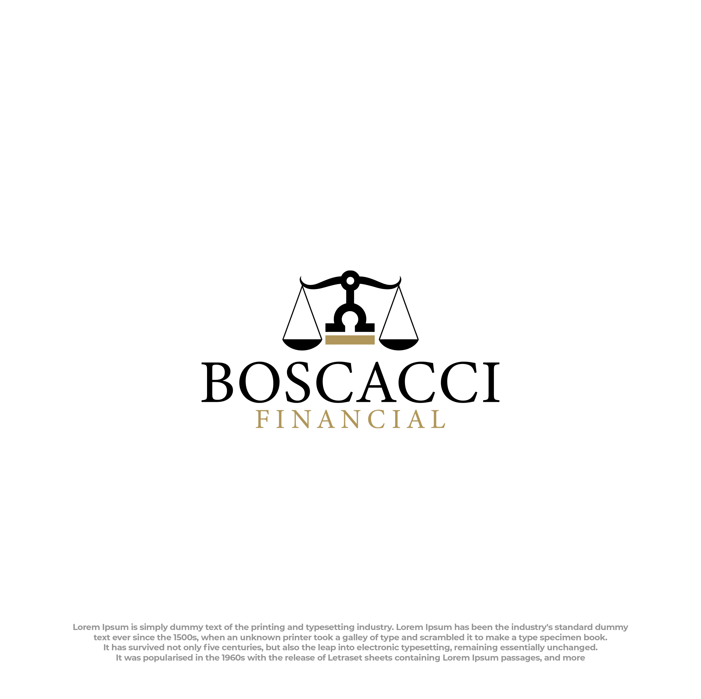 Diseño de Logo por Ura Designs para Boscacci Financial | Diseño #34507564