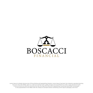 Logo Design by Ura Designs for Boscacci Financial | Design: #34507564