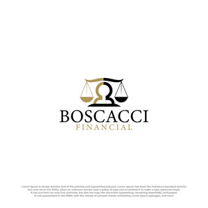 Logo Design by Ura Designs for Boscacci Financial | Design: #34507565