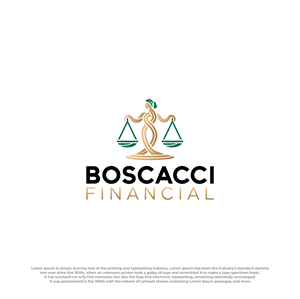 Logo Design by Ura Designs for Boscacci Financial | Design: #34507566