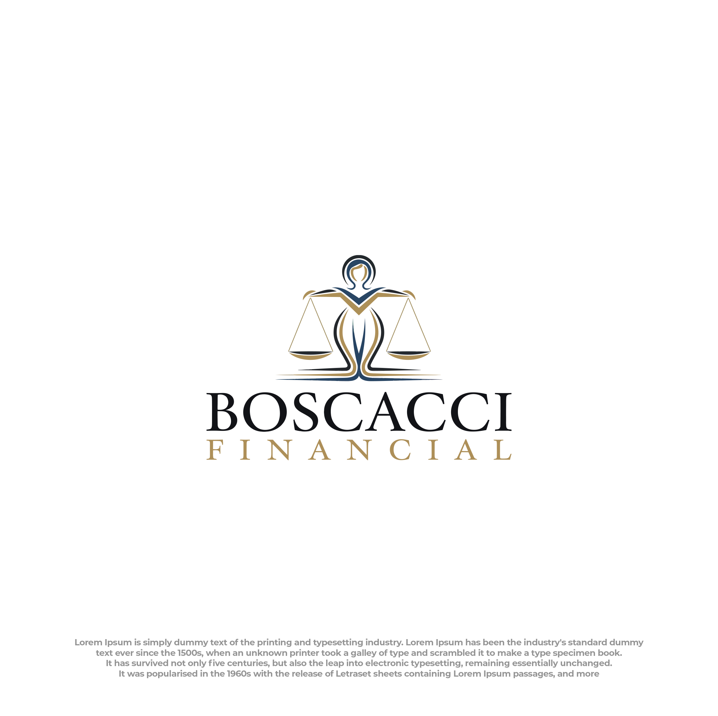 Diseño de Logo por Ura Designs para Boscacci Financial | Diseño #34507571