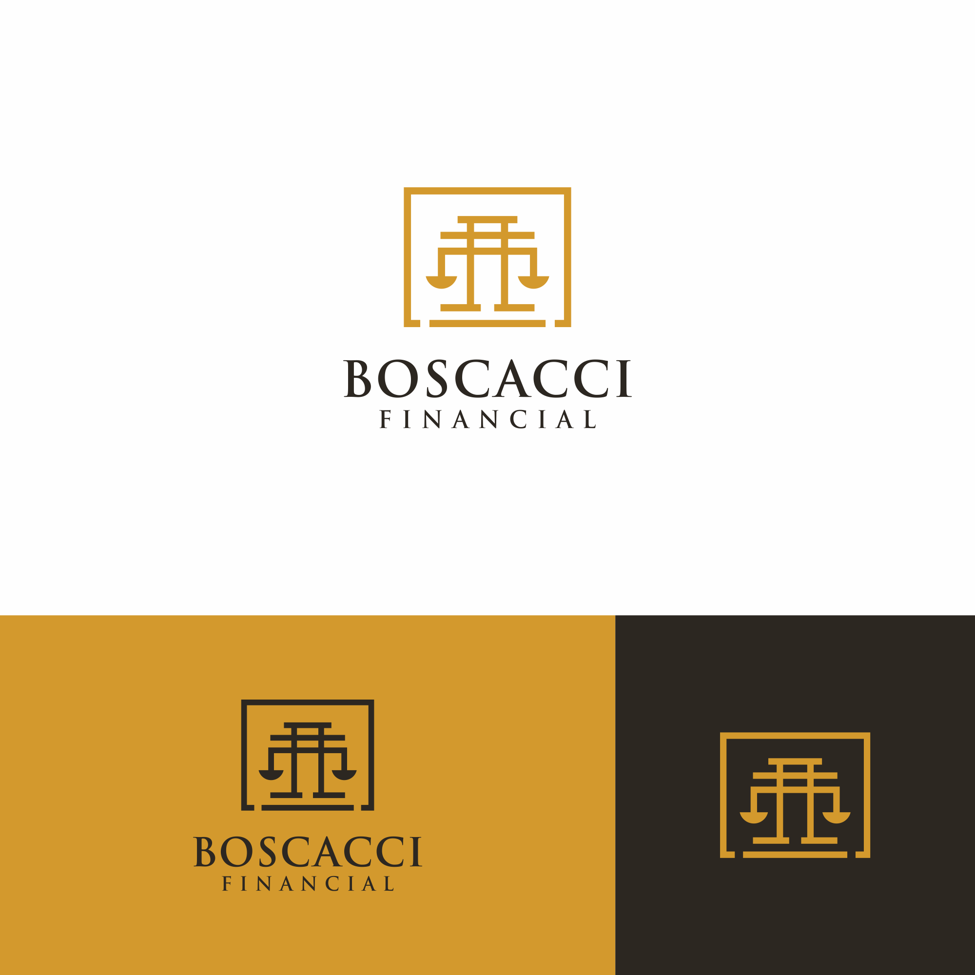 Logo-Design von Bunglon_ für Boscacci Financial | Design #34466754