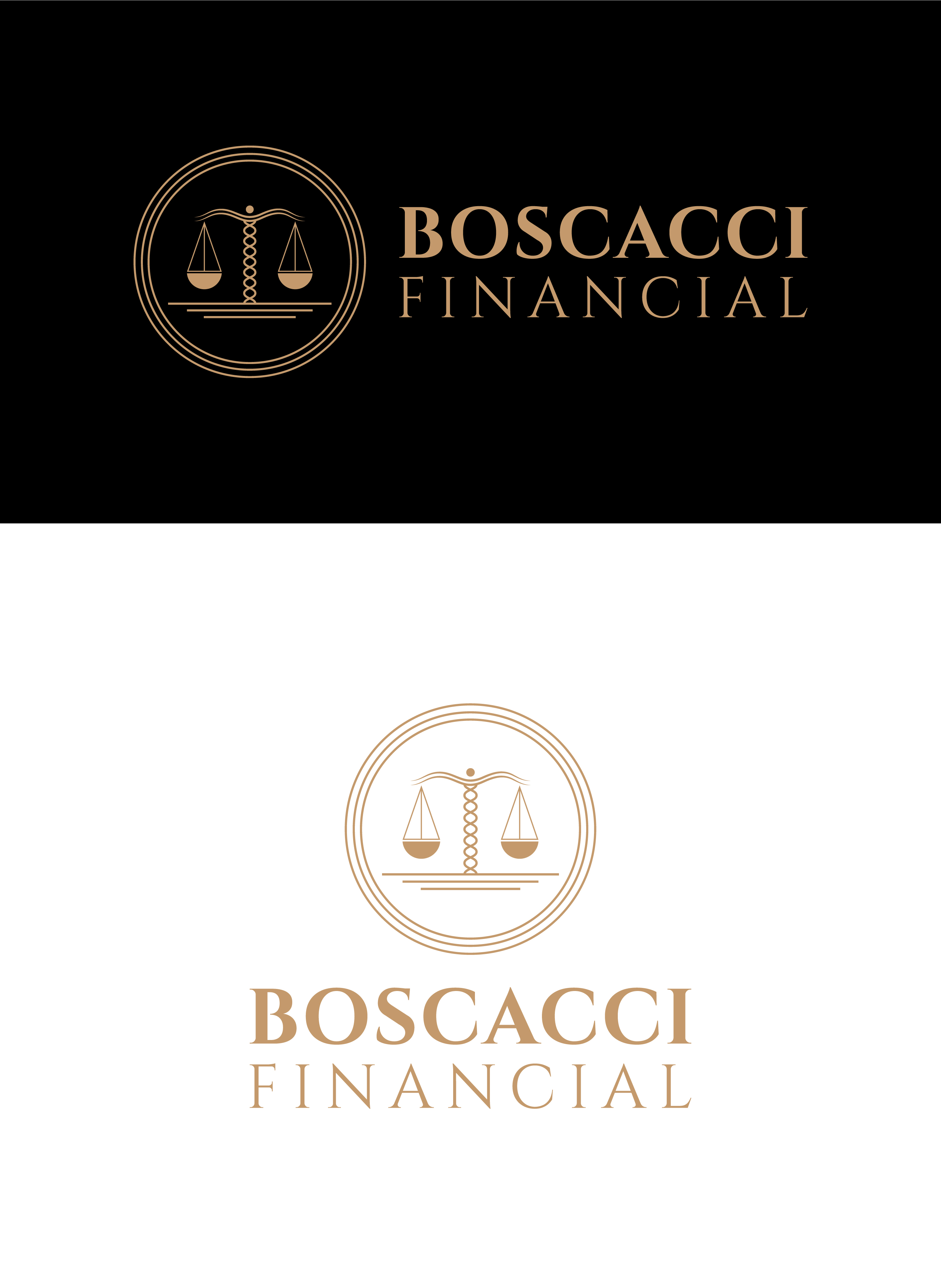 Diseño de Logo por Tube light para Boscacci Financial | Diseño #34507805