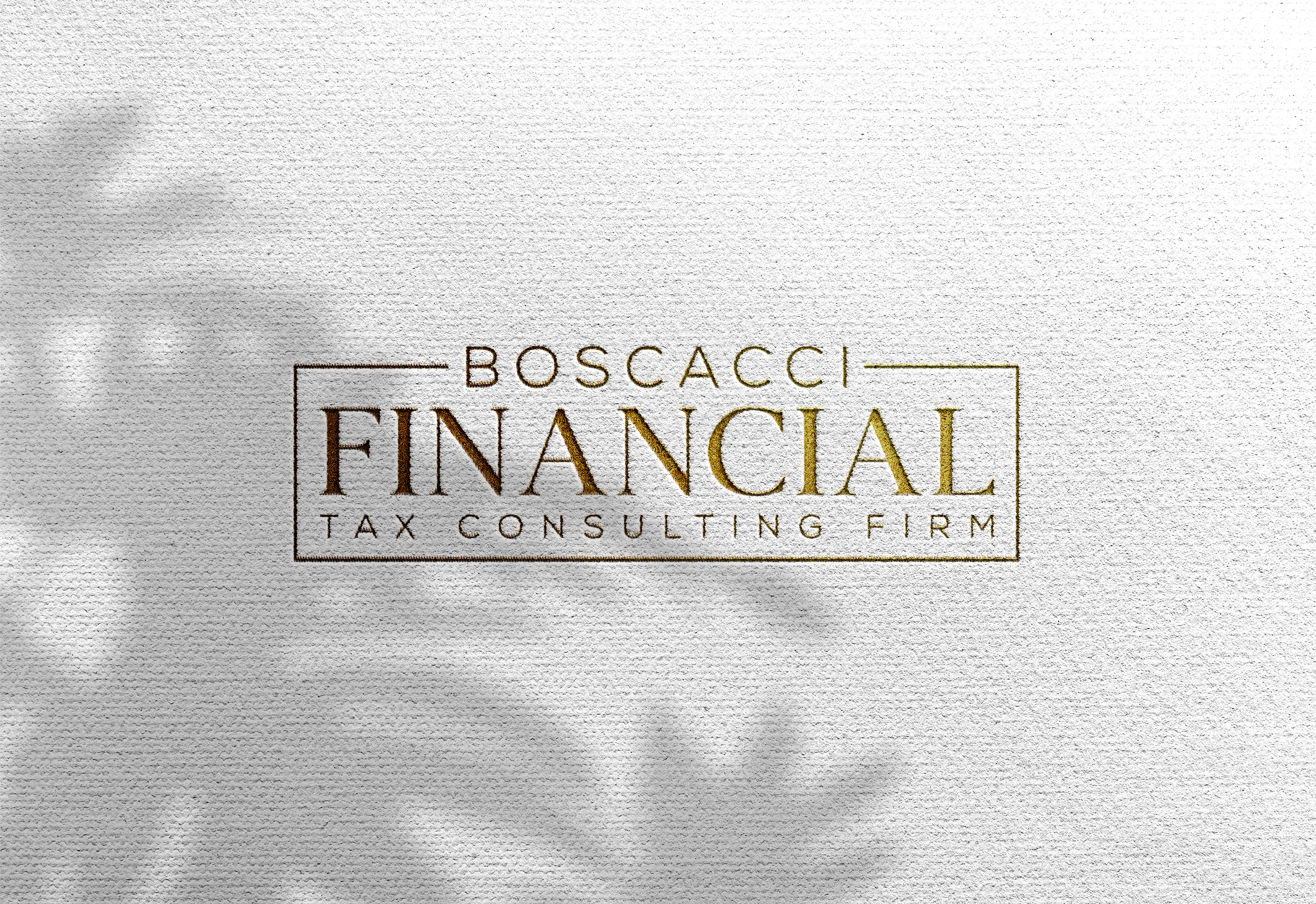 Logo Design by Tube light for Boscacci Financial | Design #34549609