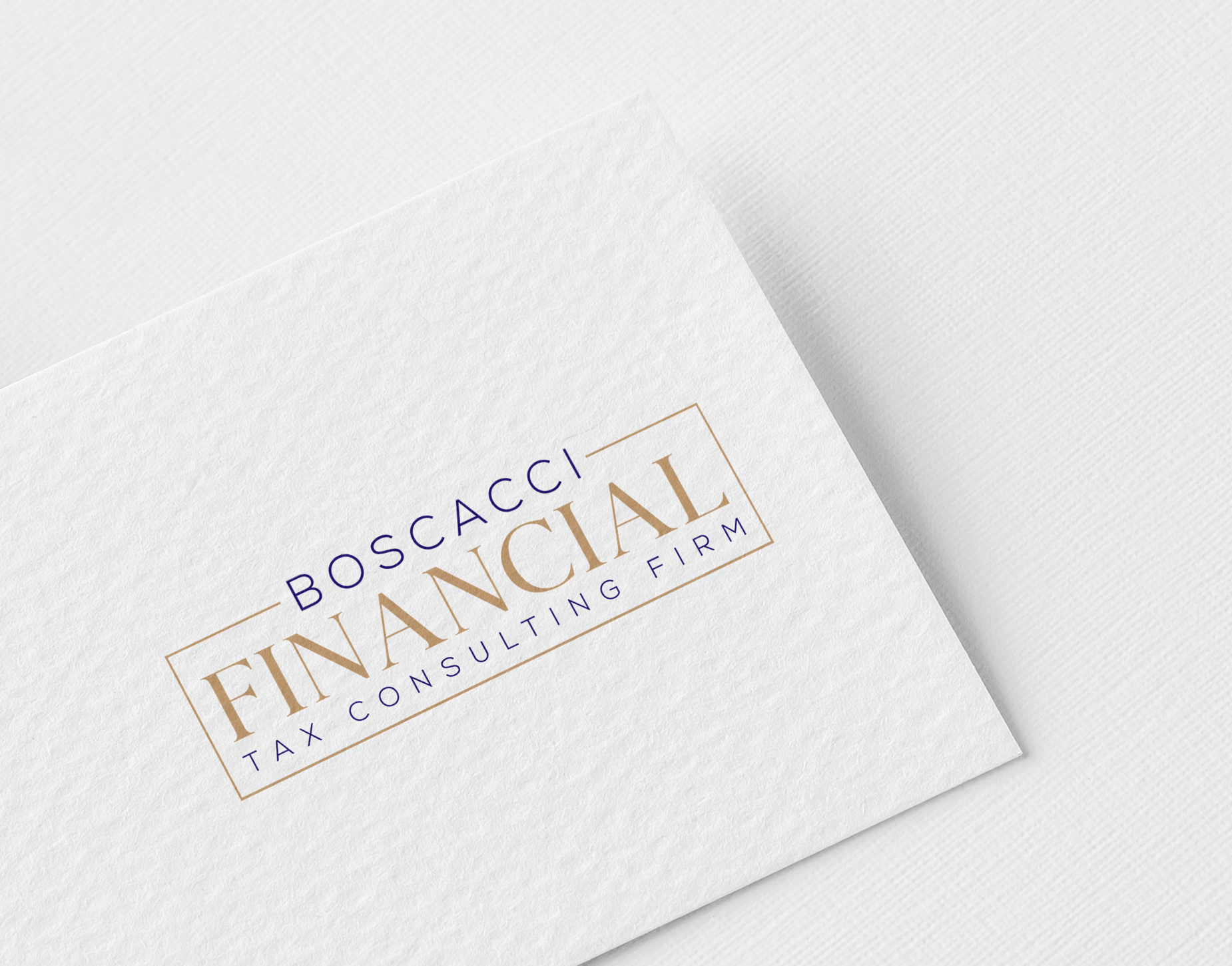 Logo Design by Tube light for Boscacci Financial | Design #34549625