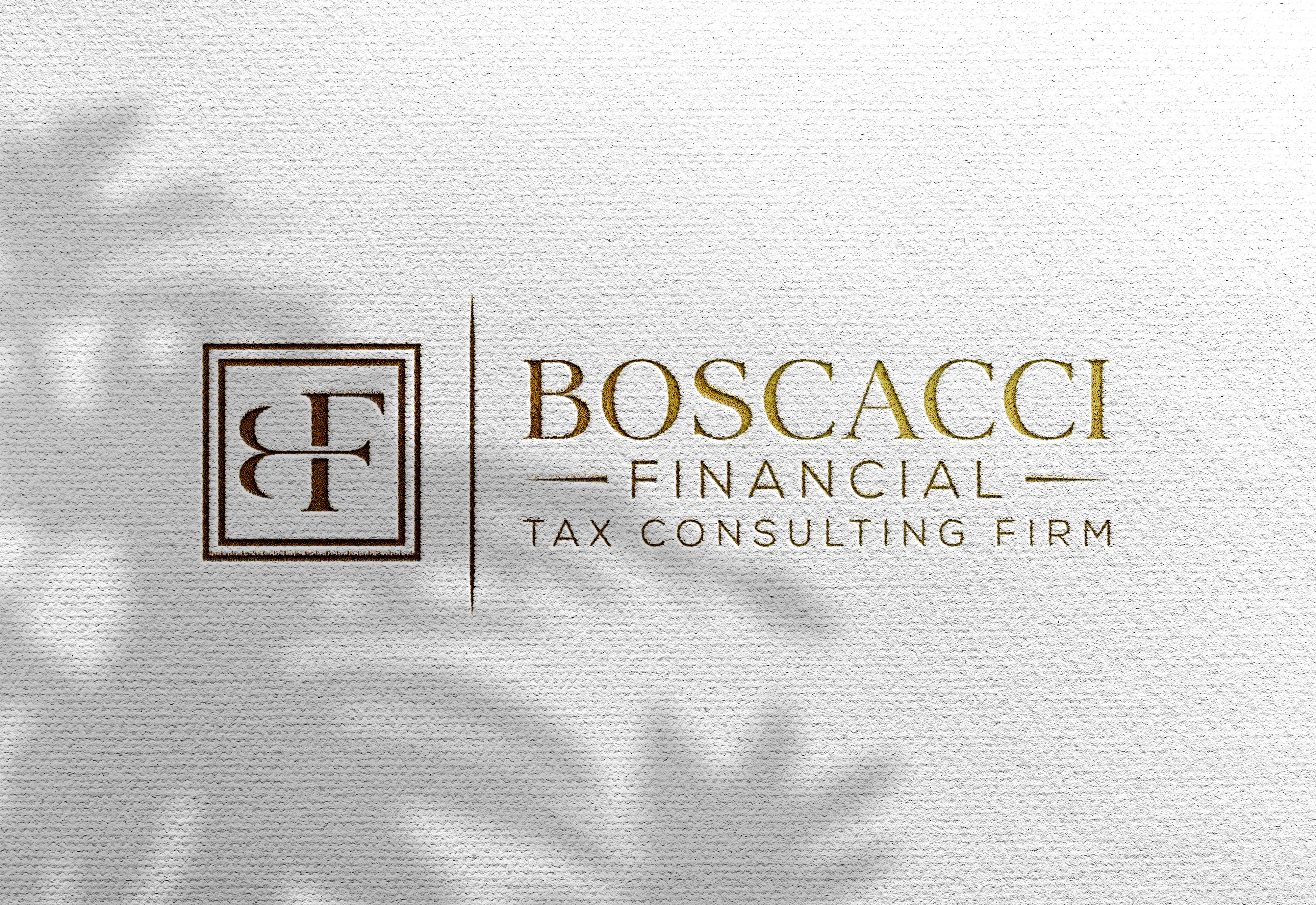 Logo Design by Tube light for Boscacci Financial | Design #34549670