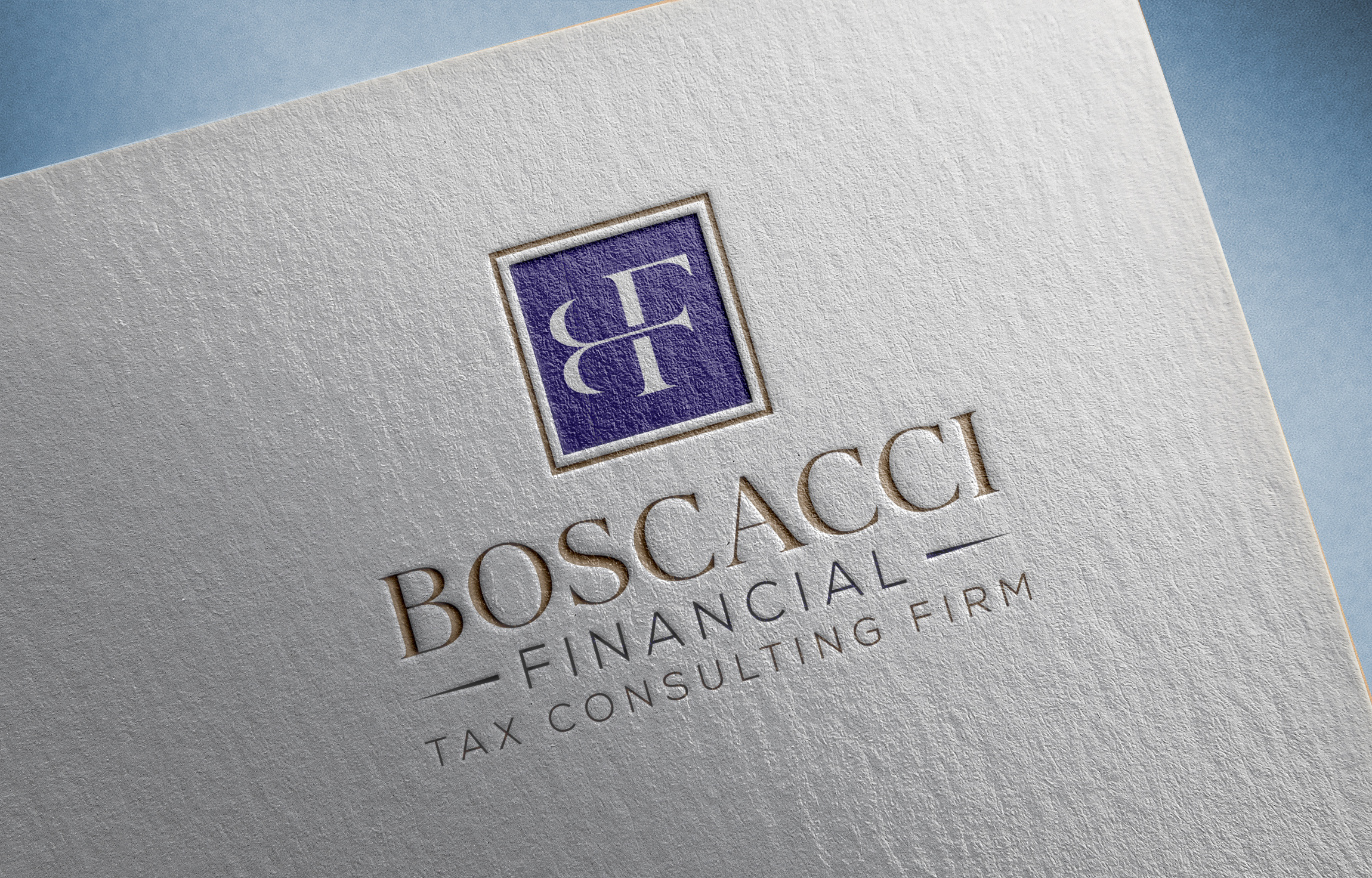 Logo Design by Tube light for Boscacci Financial | Design #34549678