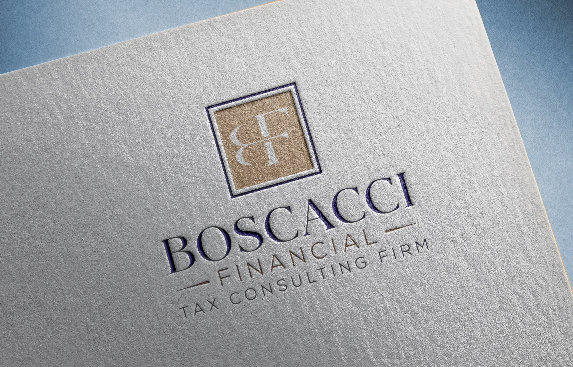 Logo Design by Tube light for Boscacci Financial | Design #34549685
