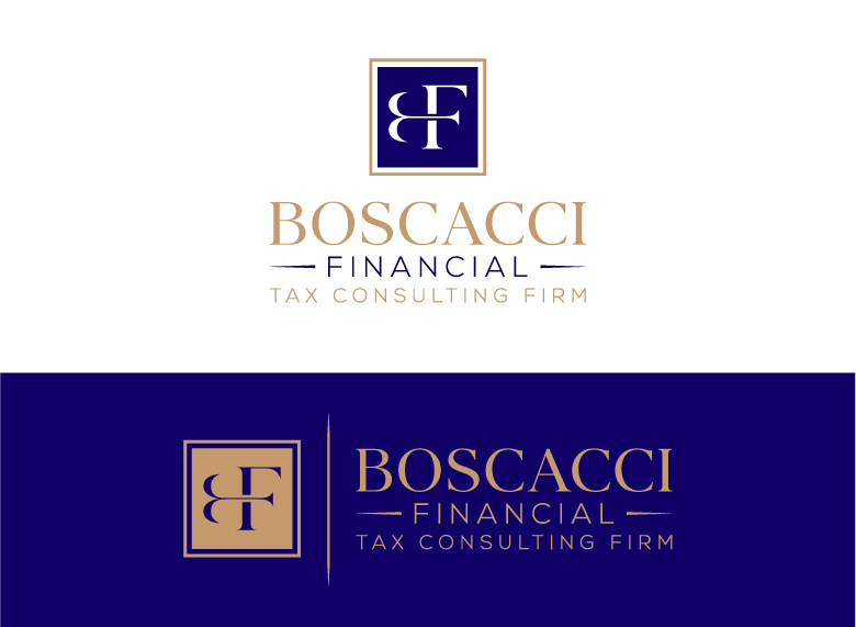 Logo Design by Tube light for Boscacci Financial | Design #34549689