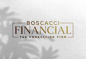 Logo Design by Tube light for Boscacci Financial | Design: #34551425