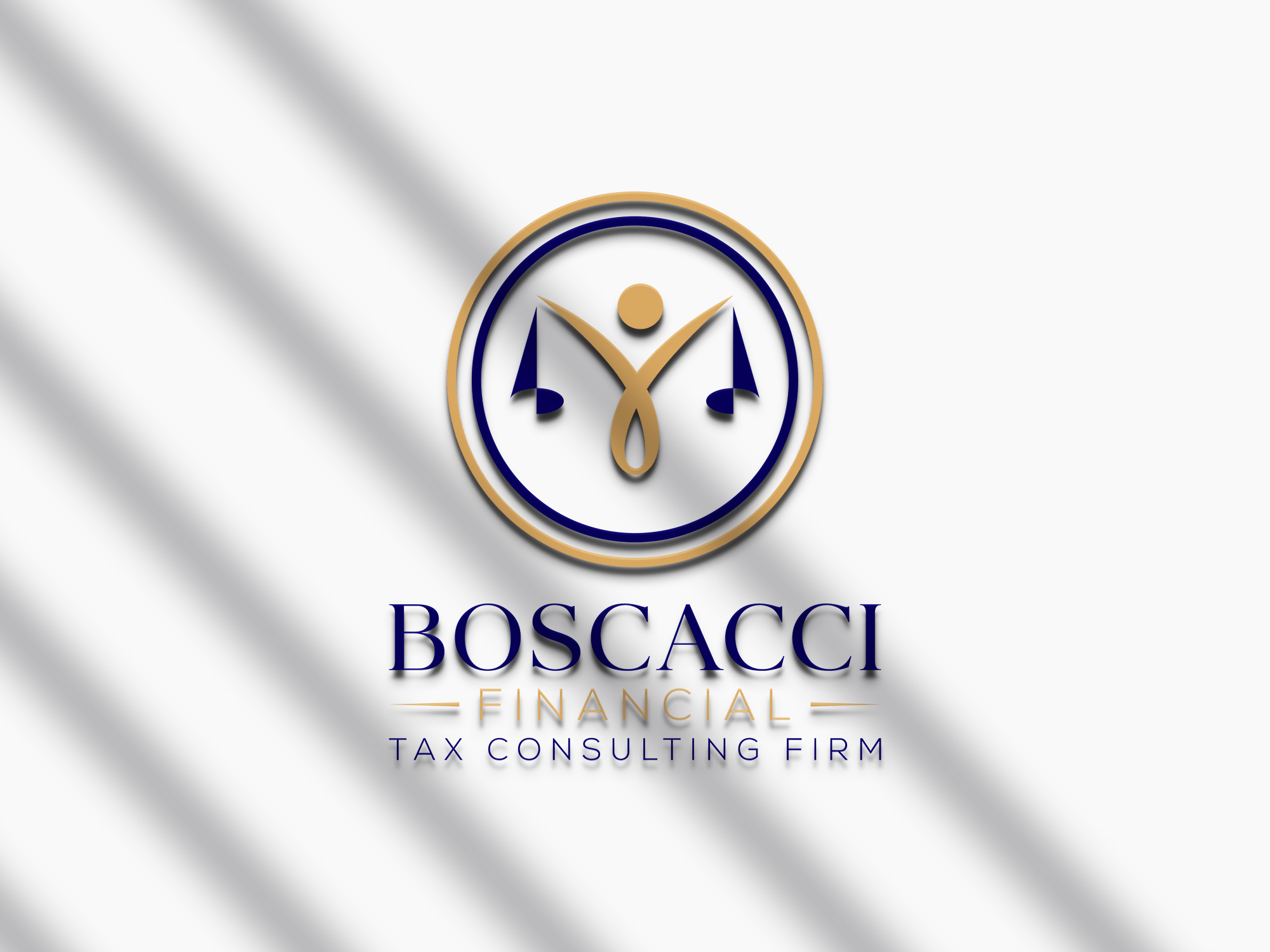 Logo Design by Tube light for Boscacci Financial | Design #34571374