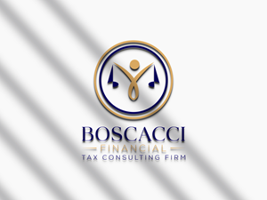 Logo Design by Tube light for Boscacci Financial | Design: #34571374