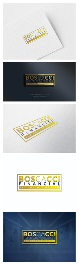 Diseño de Logo por Tube light para Boscacci Financial | Diseño: #34574324