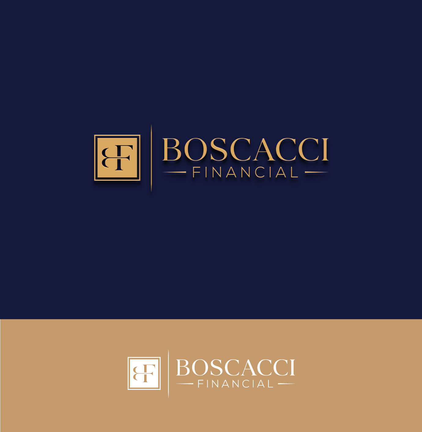 Logo Design by Tube light for Boscacci Financial | Design #34706600