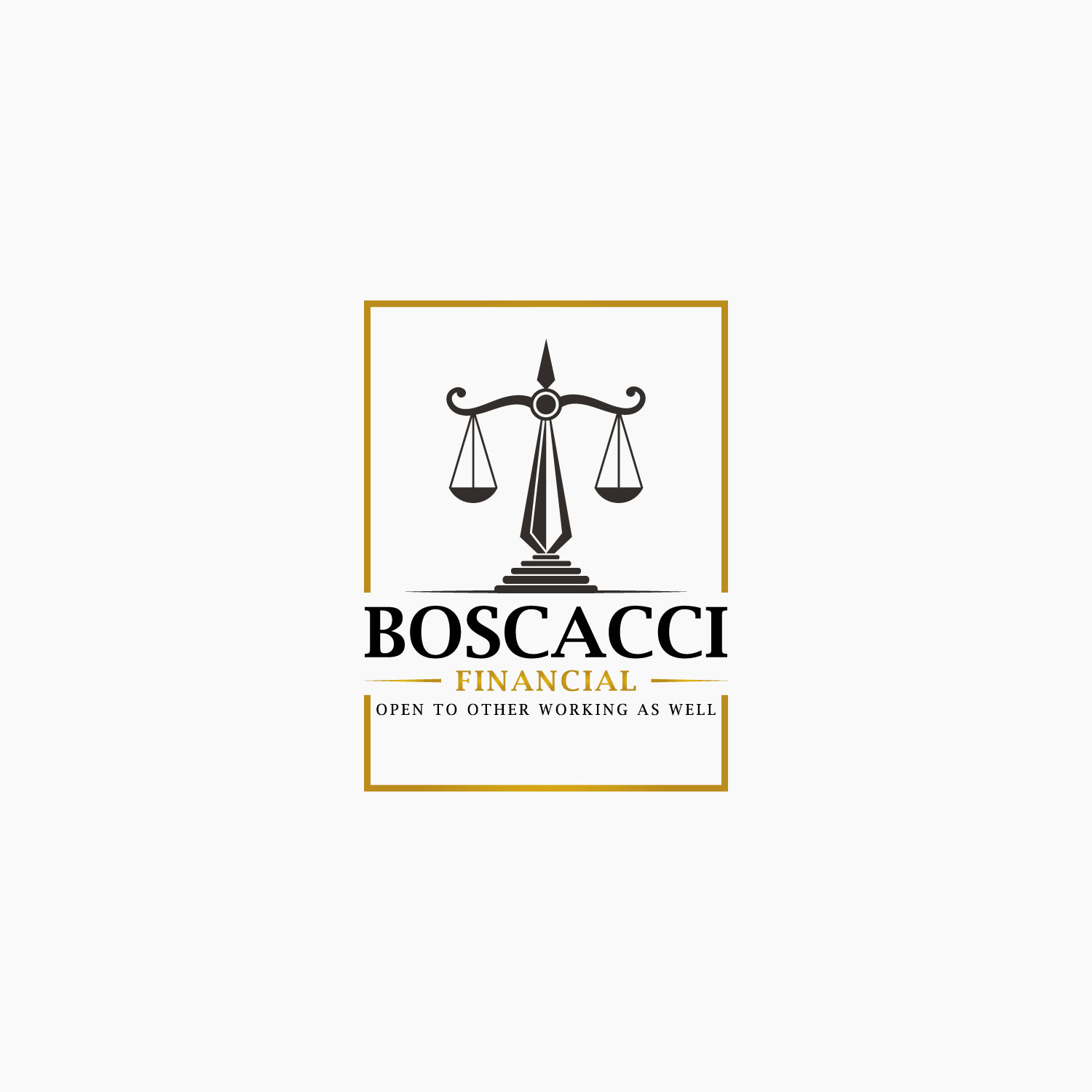 Diseño de Logo por FarjanaTonni para Boscacci Financial | Diseño #34464781