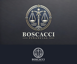 Diseño de Logo por Zonda Studio para Boscacci Financial | Diseño: #34467765