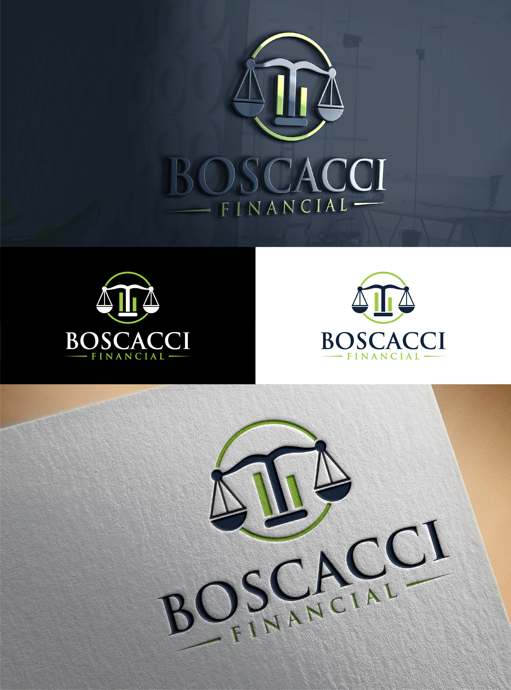 Logo-Design von sengkuat für Boscacci Financial | Design #34470280