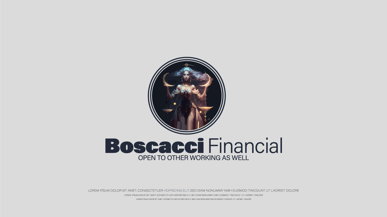 Logo Design by Huzaifa Designer for Boscacci Financial | Design #34472442
