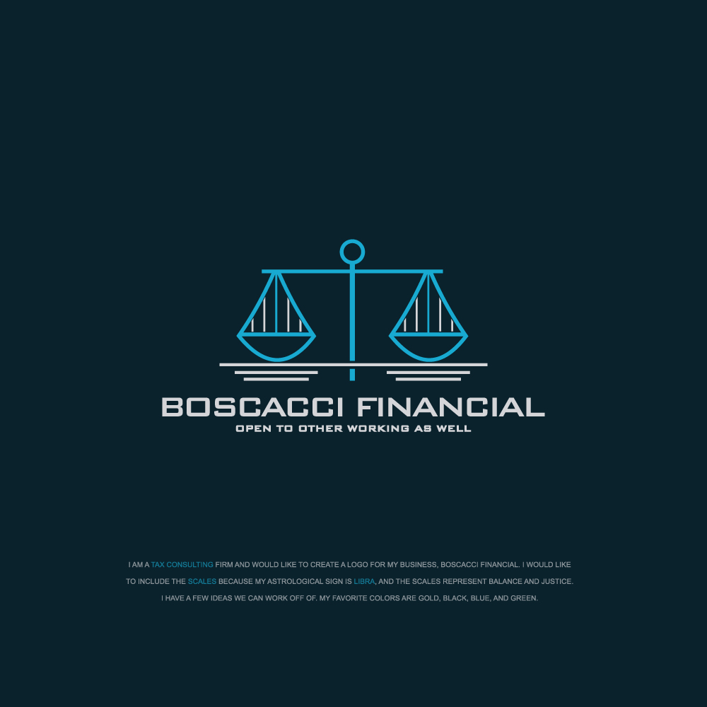 Diseño de Logo por Huzaifa Designer para Boscacci Financial | Diseño #34523396