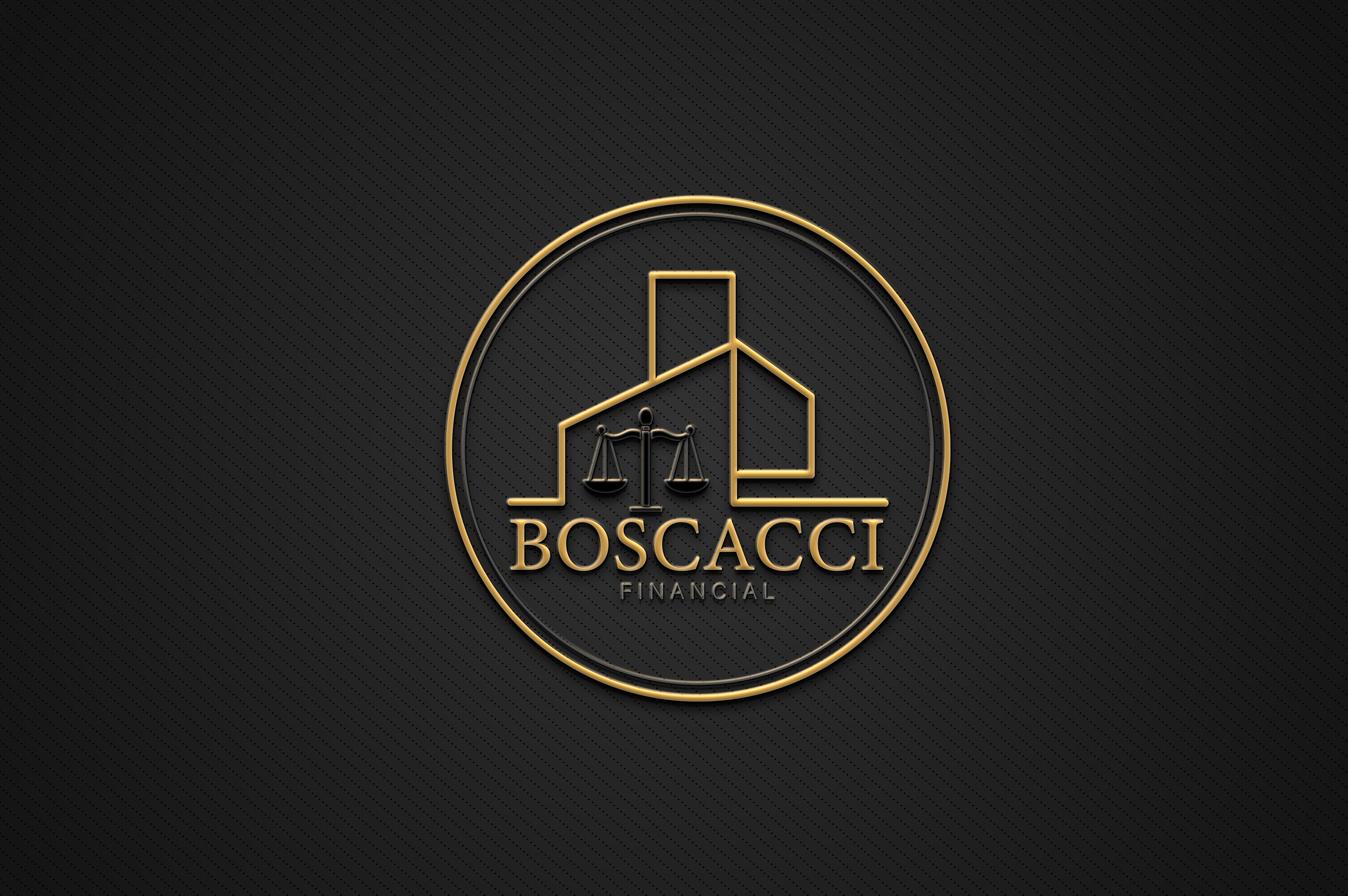 Logo-Design von Tehmina bibi für Boscacci Financial | Design #34471694