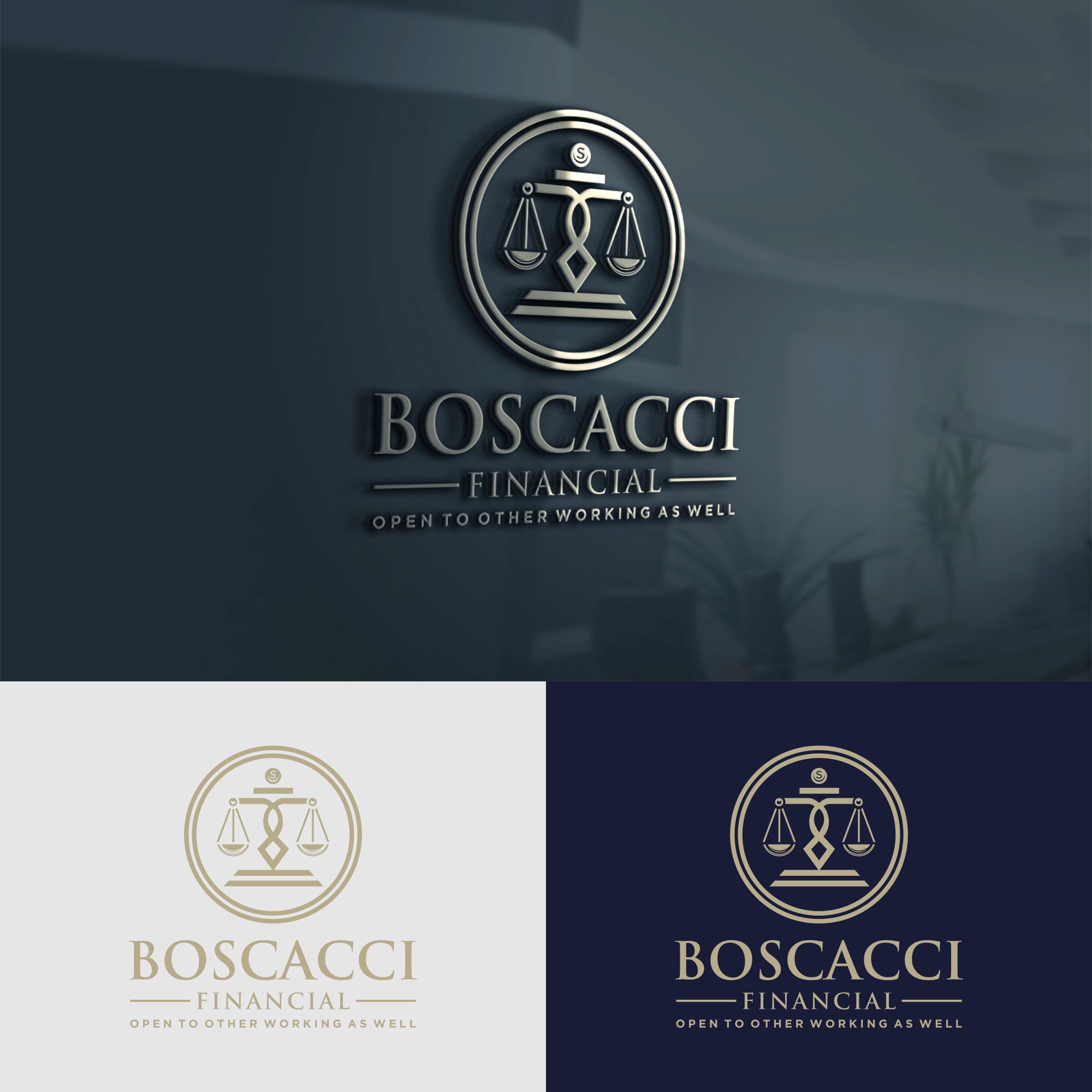 Diseño de Logo por magelangart para Boscacci Financial | Diseño #34464705