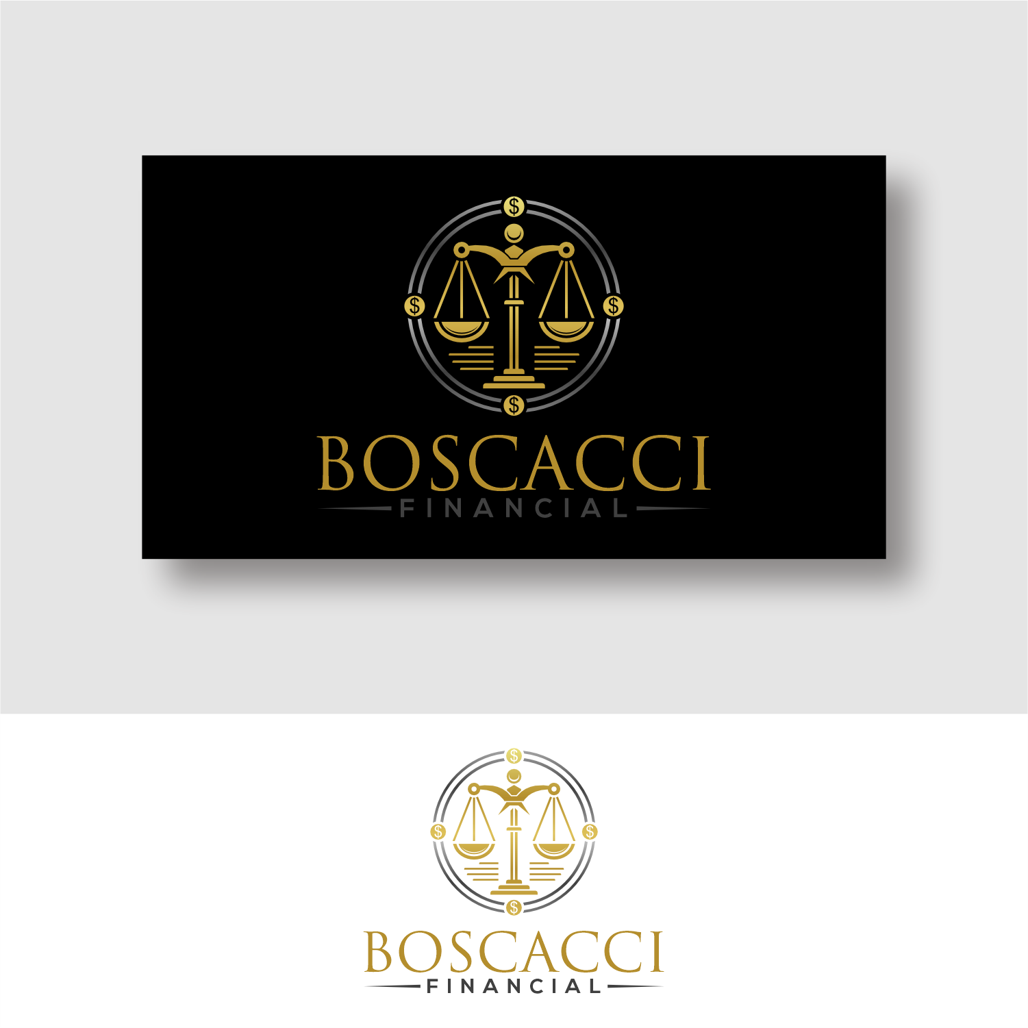 Diseño de Logo por ganesaputu para Boscacci Financial | Diseño #34462597