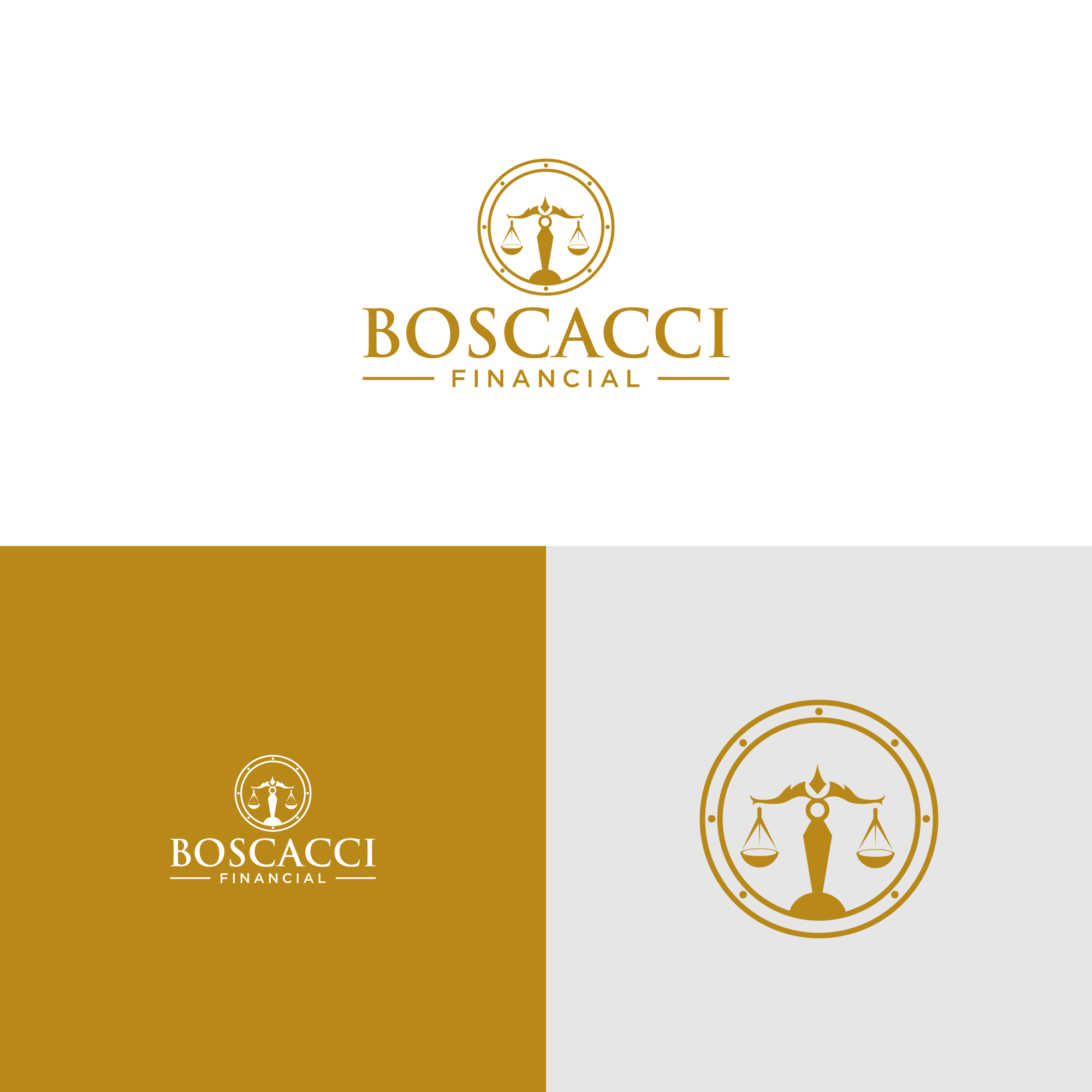 Logo Design by ni9 for Boscacci Financial | Design #34502810