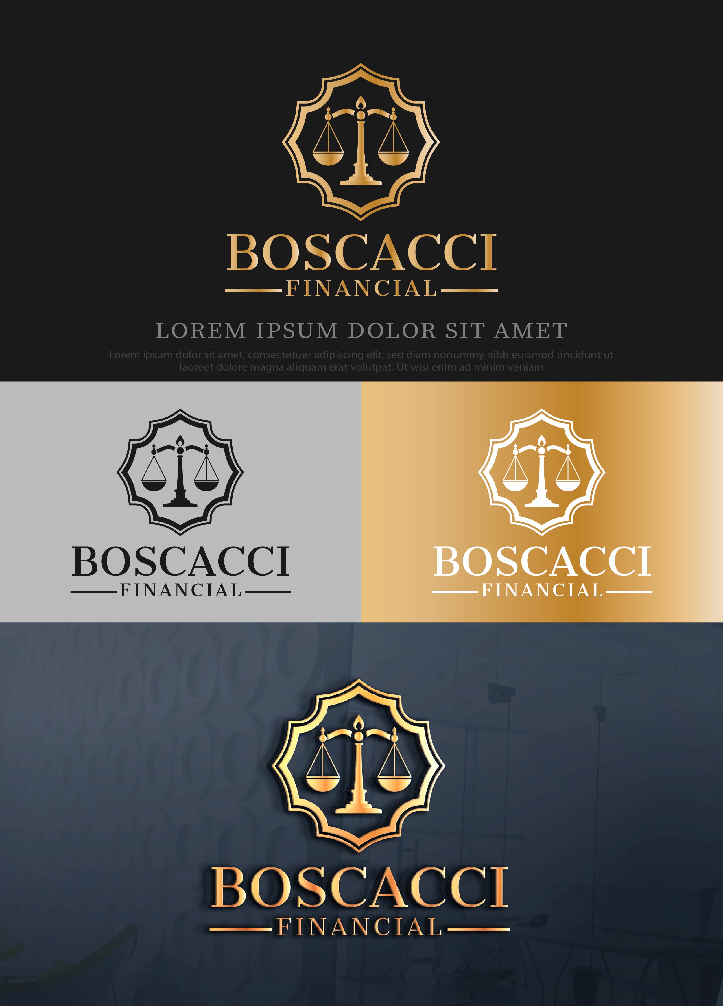 Logo-Design von NasarLogo für Boscacci Financial | Design #34507463
