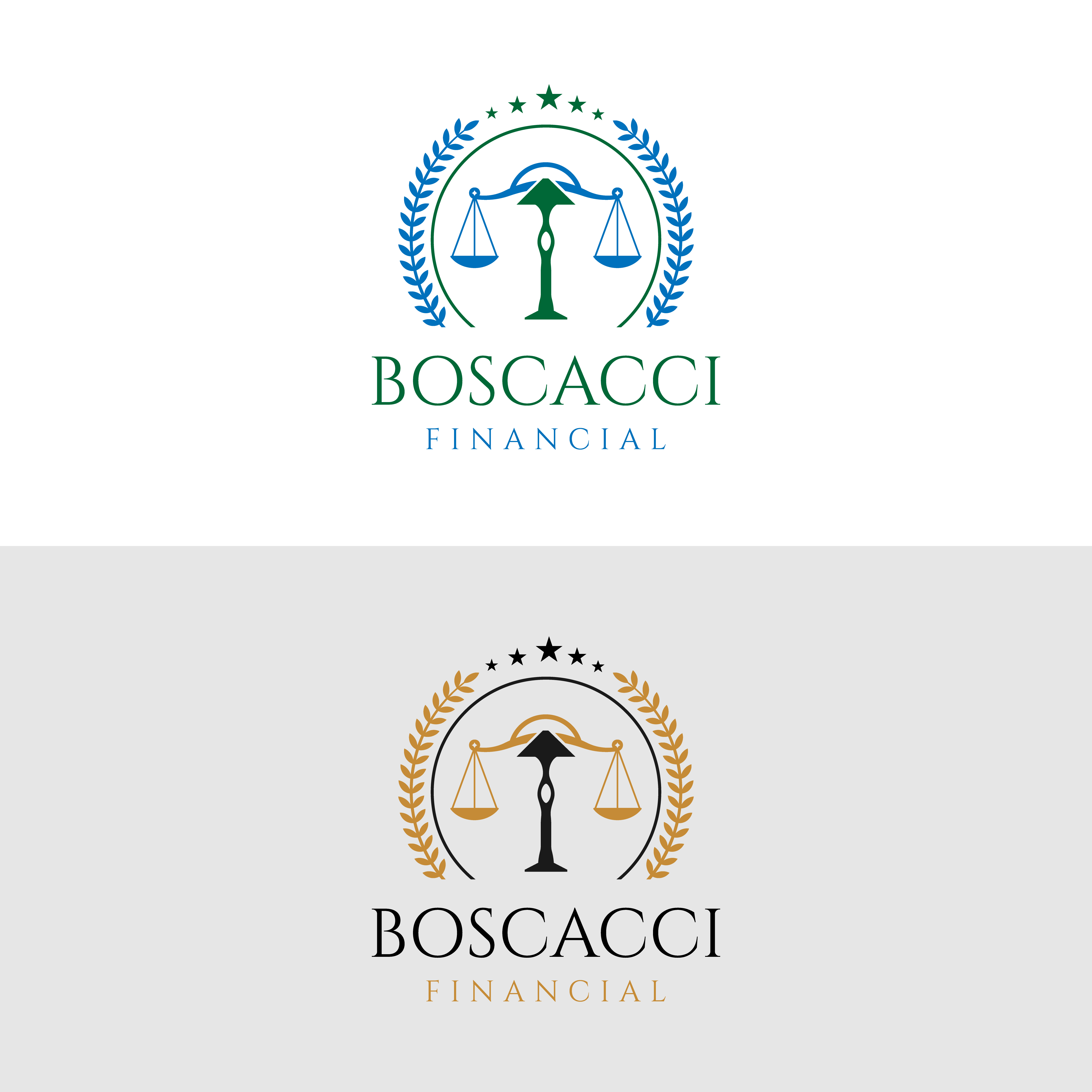 Diseño de Logo por akdesign100 para Boscacci Financial | Diseño #34505804