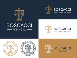 Logo Design by Rohman Starter for Boscacci Financial | Design: #34504996