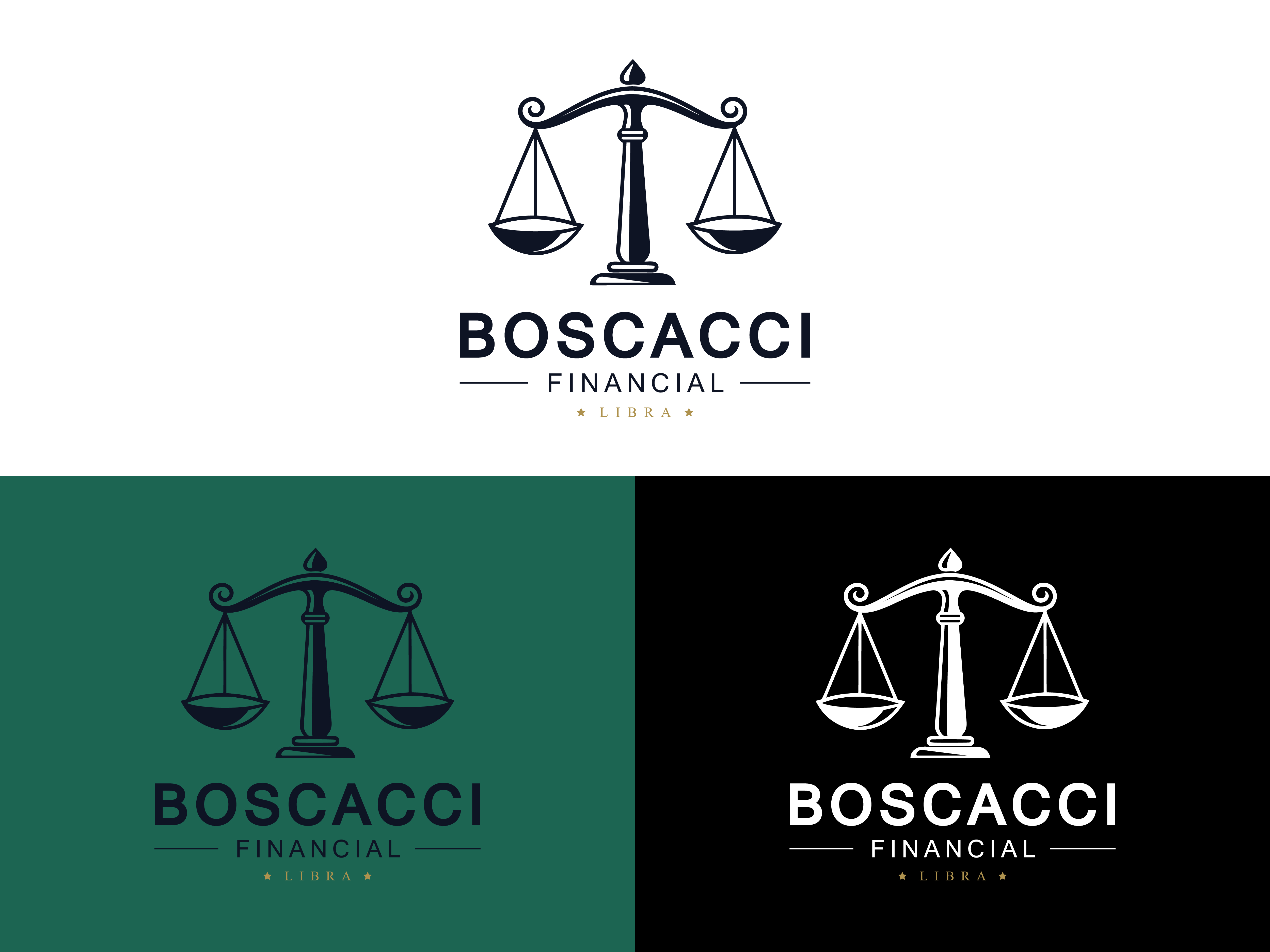 Diseño de Logo por Oral Studio's para Boscacci Financial | Diseño #34521019