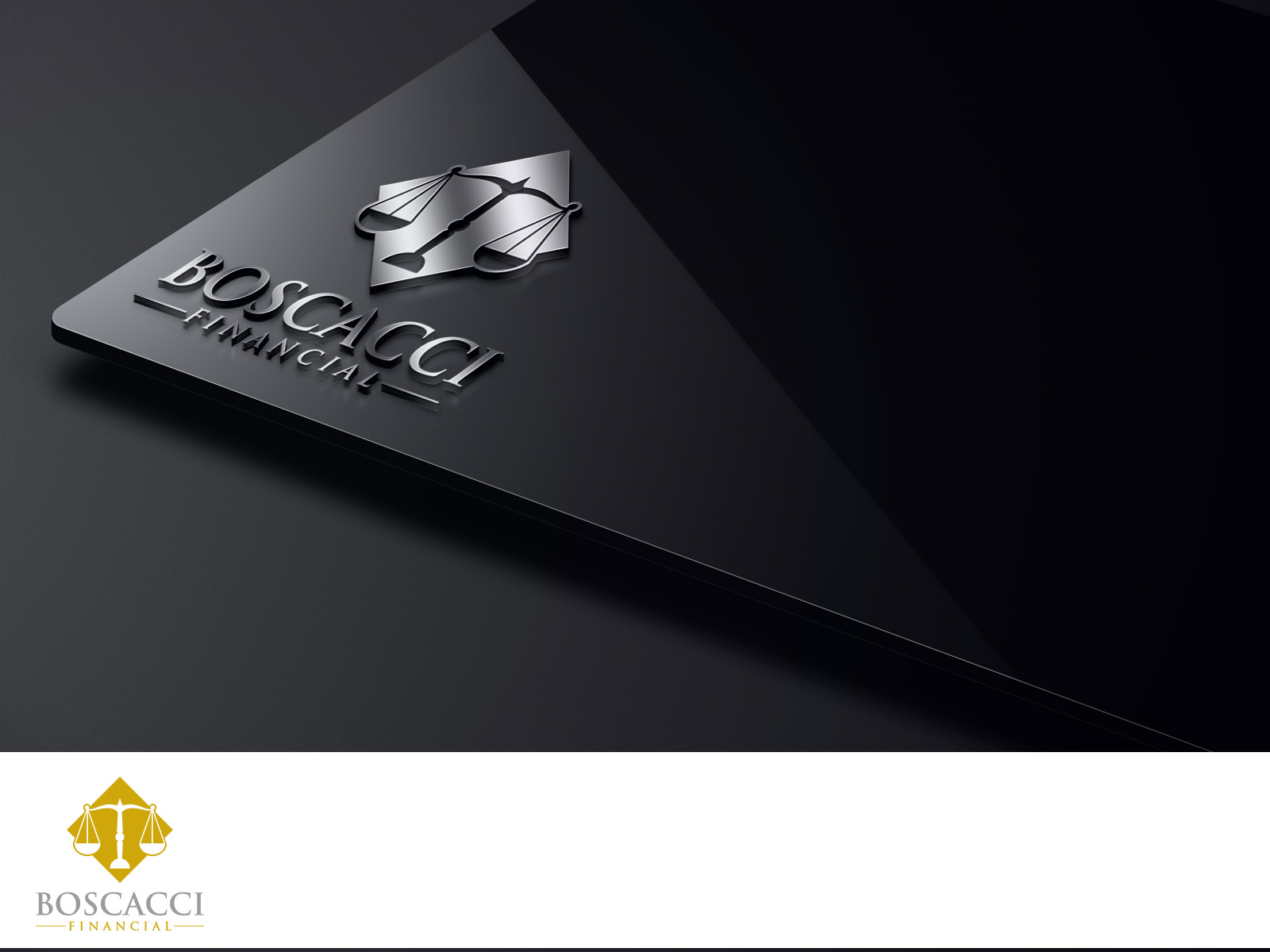 Logo Design by piksel for Boscacci Financial | Design #34474129