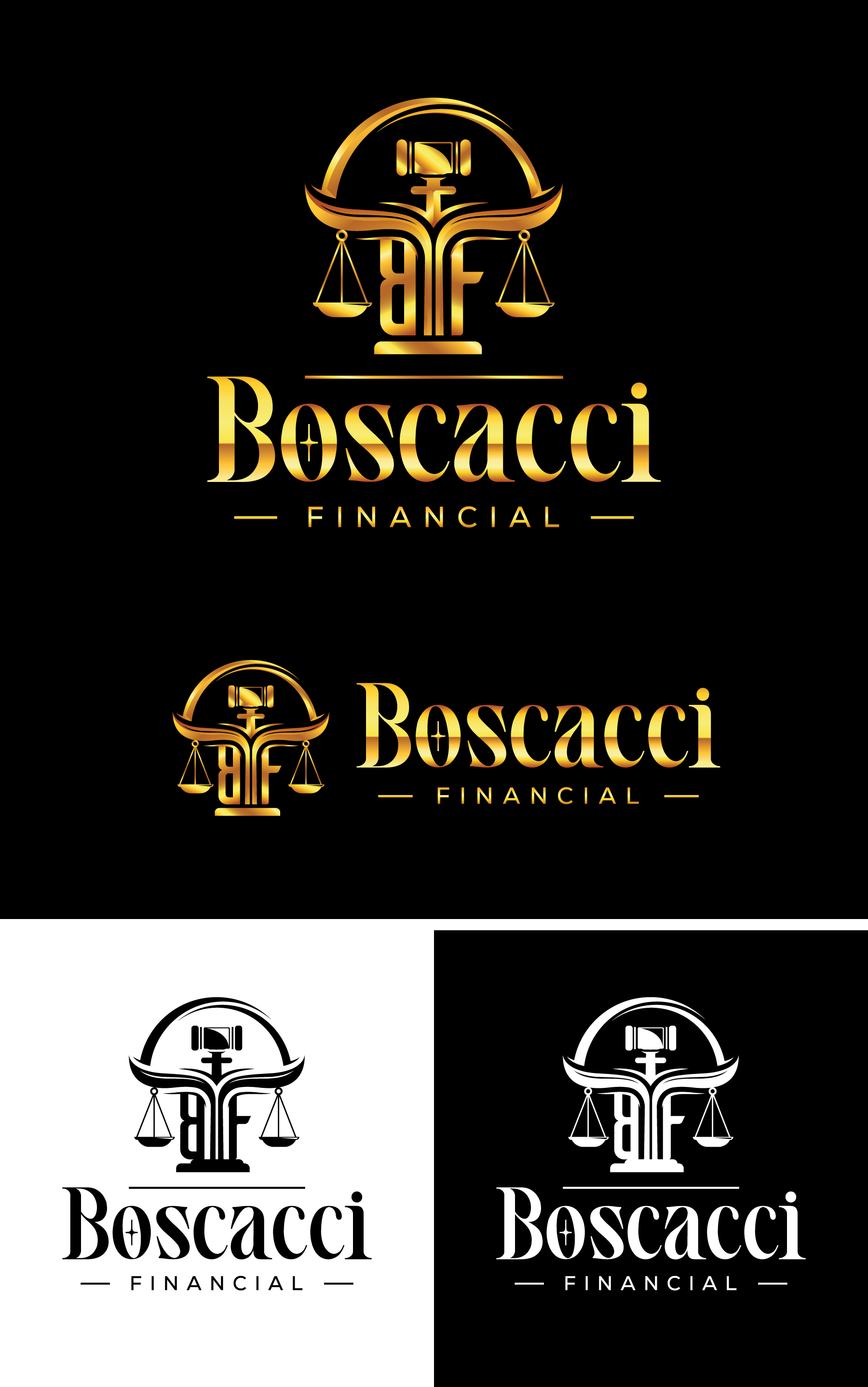 Logo Design by debdesign for Boscacci Financial | Design #34463342